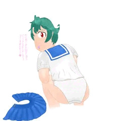 零ちゃん学生服（※二枚目スカ注意）