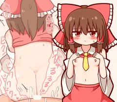 えっちな霊夢さん