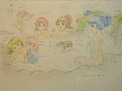 ＦE露天風呂で女子会