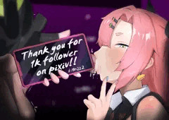 pixiv1000フォロワーありがとうございます！