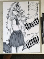 よるの落がき るるか平成ルズソで足コキ