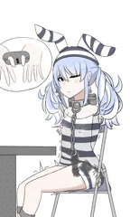 拘束状態で面会ぺこ