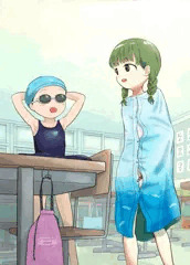 お着換えモゾモゾ☆プール前♪