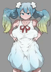 助太刀スルネちゃんの恵まれた体