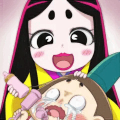 はぁ～いよちよち…オギャる丸さまぁ～♥