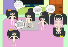 女の子のおヌード大会