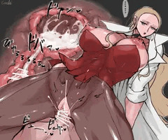 おばさんに中出し