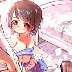 中はダメって言ったのに……///