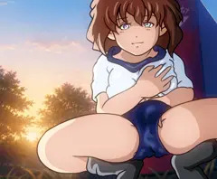 灰原が早朝にいじる様子②