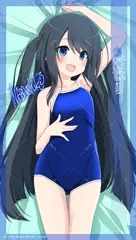 抱き枕カバー「青褐瑠璃(オリジナル)」240815