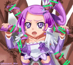 集団髪コキ顔射キュアソード