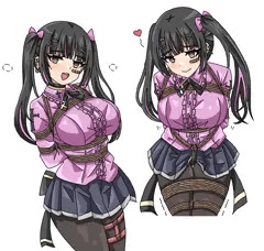 地雷系ちゃん　緊縛