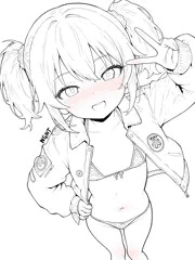 Vサインで誘惑中♡