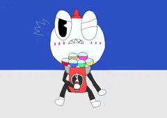 ガシャポン・ムックのオナニー