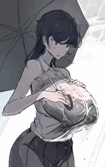 傘がヘタ