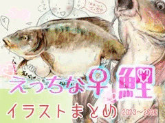 えっちな♀鯉イラストまとめ集2023~2026
