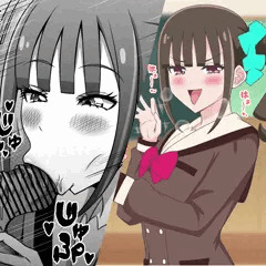 悟を挑発してフェラするまゆちゃん