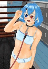 露出チャレンジ小傘ちゃん