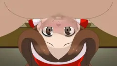 真正面イラマアングルの高木サンタ