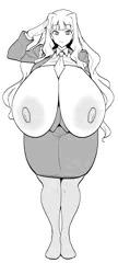 skeb募集中! デカパイ一日署長　四条貴音