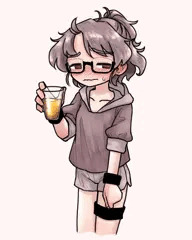 のきうらちゃん赤面黄金水コップ
