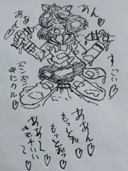 制服で乱れまくりのJC狐ちゃん