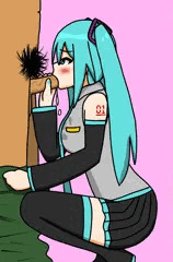 初音ミクのフェラ