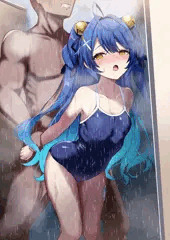 プールの後はシャワーもだよね