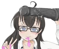 [skeb]水無月らてぃふぉりあさん（馬ディルド見せ槍）