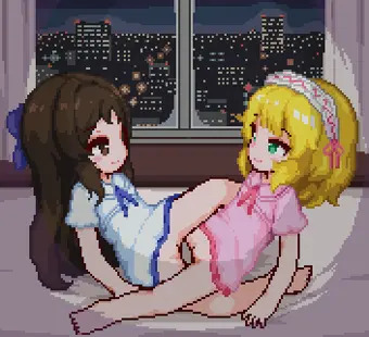 あり桃貝合わせえっち