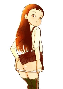 秋の半ケツ。