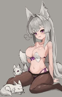 親子狐