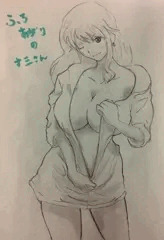 風呂上りのナミさん
