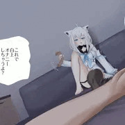 寝たフリしたら襲ってくるフブキちゃん
