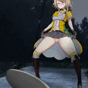 的ちゃんにおしっこぶっかけるポポ！