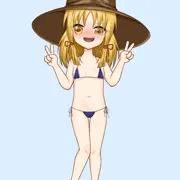 洩矢諏訪子(マイクロビキニの姿)