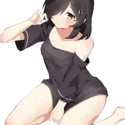 下を履かず女性器を必死に隠してる少女