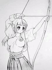 弓道部初射会