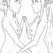 イかせあうアスナさんとシノンさん