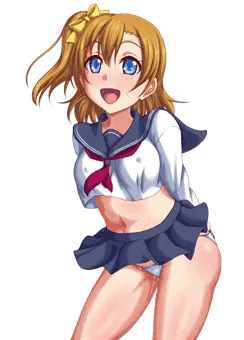 セーラー服な穂乃果