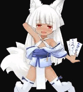 銀髪褐色肌いいよね・・・