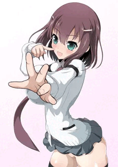 可愛くロン上がりする姫子ちゃん
