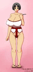 山中案_爆乳朱理王（陰毛付き）
