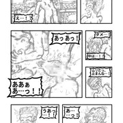 漫画「水泳部男女が裸でプールに入る話」２３ページ（下描き）