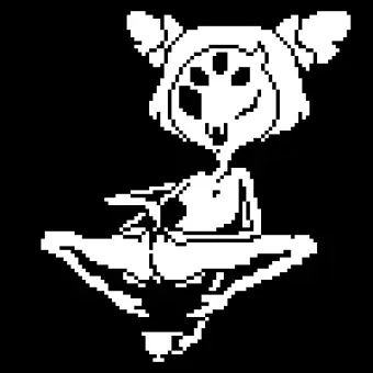 Muffet がさわさわする