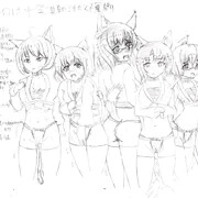 もののけ中学、汗だく、真夏の褌祭り