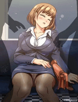 終電ですよ、おねーさん…。 わくわく。
