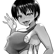 誘惑してくるショート巨乳陸上部員