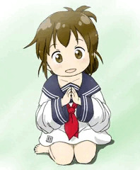 いただきますする電ちゃん