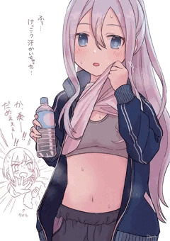 下着がちらり